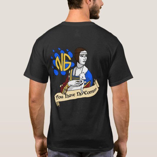 N6 groot afbeelding t-shirt (Achterkant)