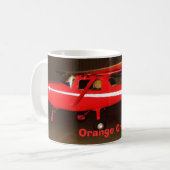 N714NY, Oranje spruw Koffiemok (Voorkant links)