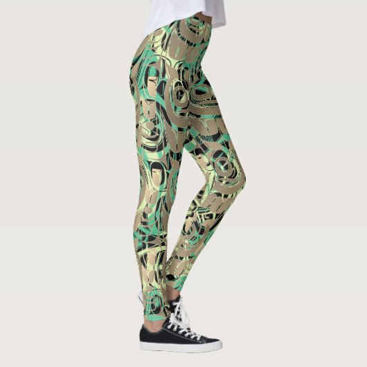 N8V Camo Leggings (Rechts)