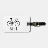 N+1 Bike Bagagelabel (Voorkant horizontaal)