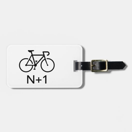 N+1 Bike Bagagelabel (Voorkant horizontaal)