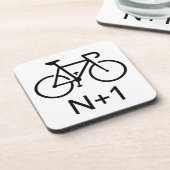 N+1 Bike Bier Onderzetter (Linkerzijde)