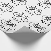 N+1 Bike Cadeaupapier (Hoek)