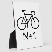 N+1 Bike Fotoplaat (Zijkant)