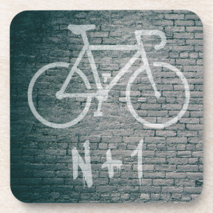 N+1 Bike Graffiti Drankjes Onderzetter