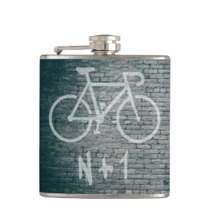 N+1 Bike Graffiti Heupfles