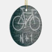 N+1 Bike Graffiti Keramisch Ornament (Rechts)