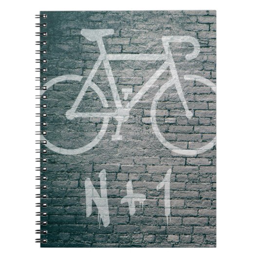 N+1 Bike Graffiti Notitieboek (Voorkant)