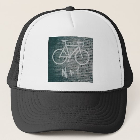 N+1 Bike Graffiti Trucker Pet (Voorkant)