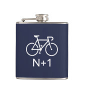 N+1 Bike Heupfles (Voorkant)