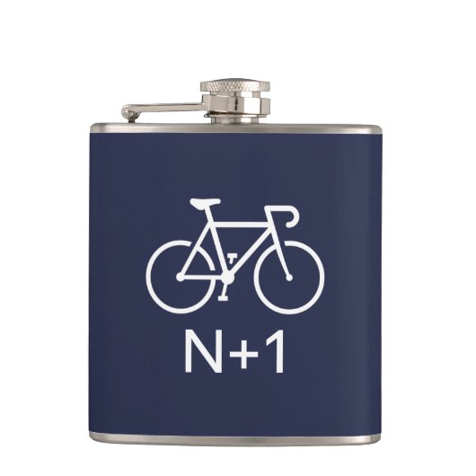 N+1 Bike Heupfles (Voorkant)