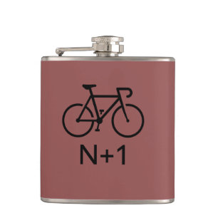 N+1 Bike Heupfles