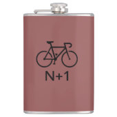 N+1 Bike Heupfles (Voorkant)