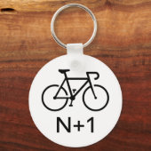 N+1 Bike Sleutelhanger (Voorkant)