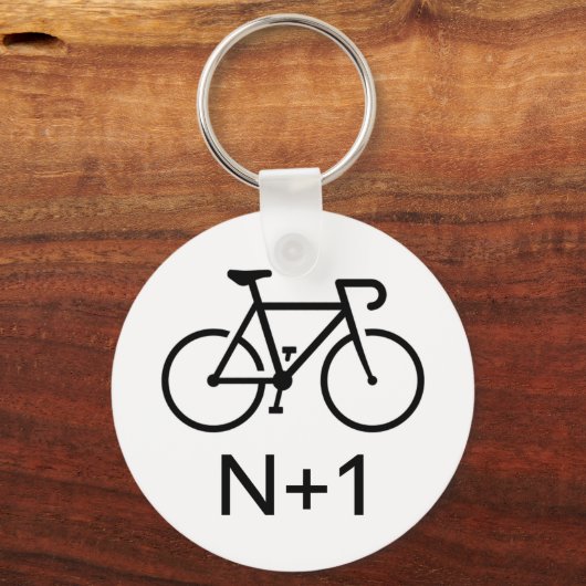 N+1 Bike Sleutelhanger (Voorkant)