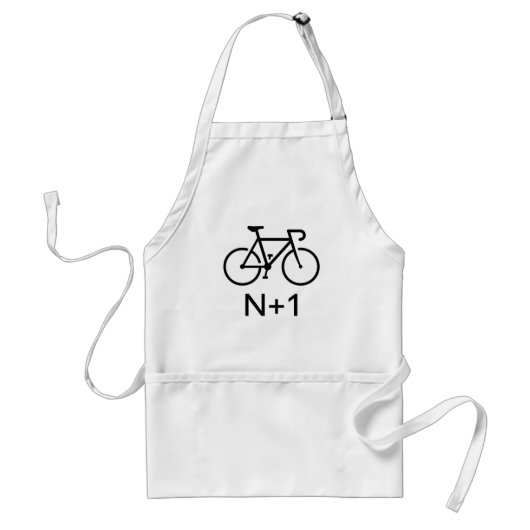 N+1 Bike Standaard Schort (Voorkant)