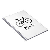 N+1 fiets notitieboek (Rechterzijde)