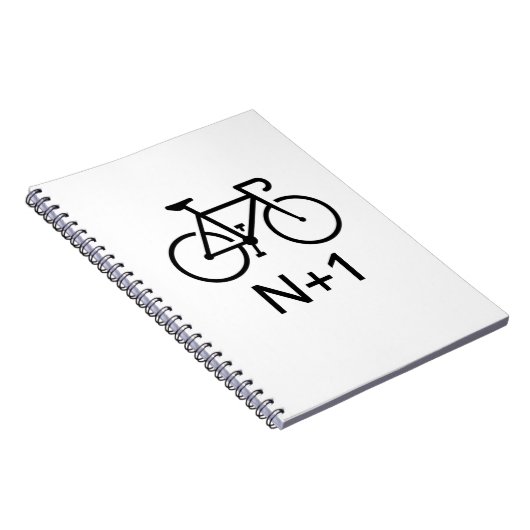 N+1 fiets notitieboek (Rechterzijde)
