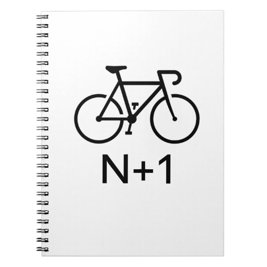 N+1 fiets notitieboek (Voorkant)
