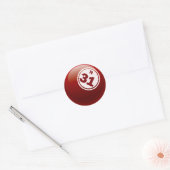 N 31 BINGOBAL RONDE STICKER (Envelop)