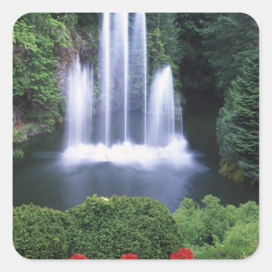 N.A., Canada, Brits-Columbia, Vancouver 3 Vierkante Sticker (Voorkant)