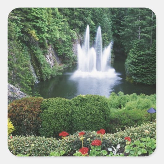 N.A., Canada, Brits-Columbia, Vancouver Vierkante Sticker (Voorkant)