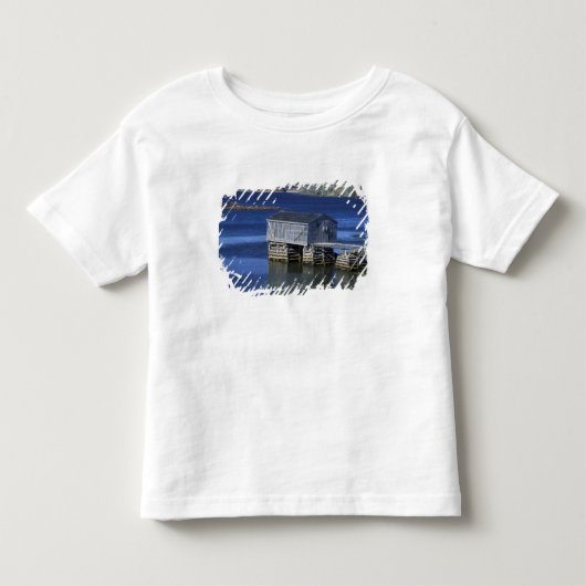 N.A., Canada, Newfoundland, Durrell. Vissen Kinder Shirts (Voorkant)