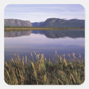 N.A., Canada, Newfoundland, Gros Morne Nationaal Vierkante Sticker