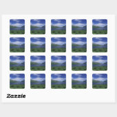 N.A., Canada, Newfoundland, Grose Morne Forel Vierkante Sticker (Vel)