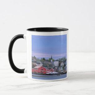 N.A. Canada, Nova Scotia. Een gezicht op Lunenburg Mok