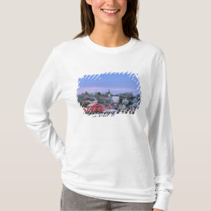 N.A. Canada, Nova Scotia. Een gezicht op Lunenburg T-shirt
