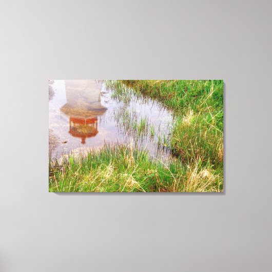 N.A. Canada, Nova Scotia, Peggy's Cove. Canvas Afdruk (Voorkant)