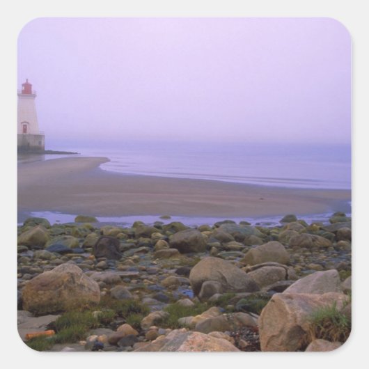 N.A. Canada, Nova Scotia, Shelburne County. Vierkante Sticker (Voorkant)