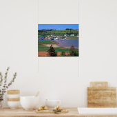 N.A. Canada, Prince Edward Island. Boten zijn Poster (Keuken)