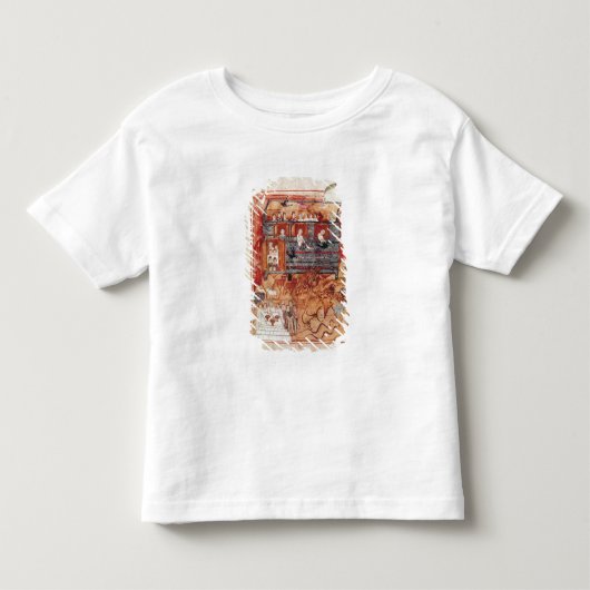 N.A.L 2334 fol.10v Noah's Ark, van 'De Tours Pent' Kinder Shirts (Voorkant)