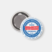 N.A.P.E. Classic Logo magneet (Voorkant / Achterkant)