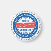 N.A.P.E. Classic Logo magneet (Voorkant)