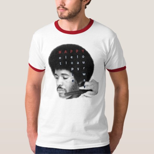 N.A.P.P.Y. (Niet iedereen speelt je gang) T-shirt (Voorkant)