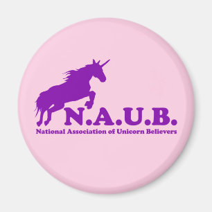 N.A.U.B. Unicorn Believers Magneet