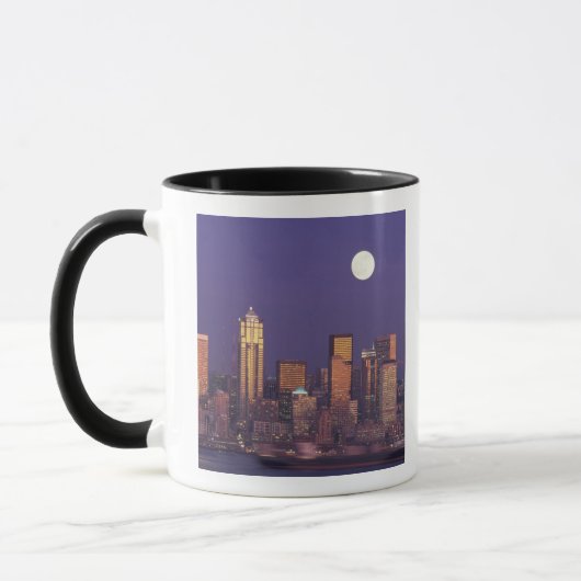 N.A., USA, Washington, Seattle Skyline van Seattle Mok (Links)