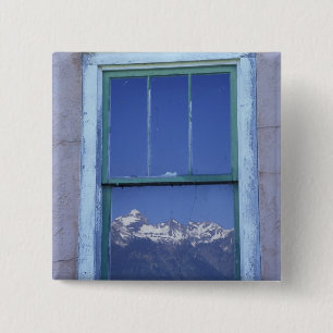 N.A., USA, Wyoming, Grand Teton National Park, 2 Vierkante Button 5,1 Cm