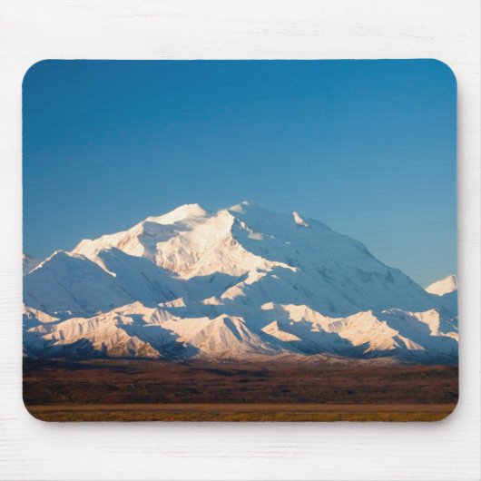 N.A., Verenigde Staten, Alaska. McKinley in Denal Muismat (Voorkant)