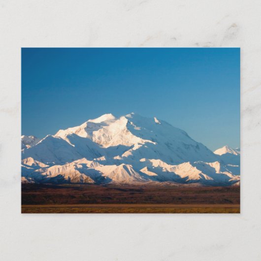 N.A., Verenigde Staten, Alaska. McKinley in Denali Briefkaart (Voorkant)