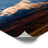 N.A., Verenigde Staten, Alaska. McKinley in Denali Poster (Hoek)