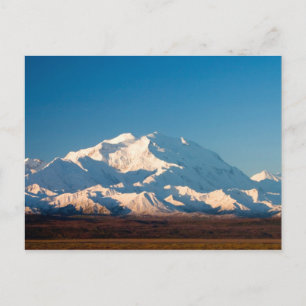 N.A., VS, Alaska.  Mt. McKinley in Denali Briefkaart