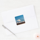 N.A., VS, Alaska.  Mt. McKinley in Denali Vierkante Sticker (Envelop)