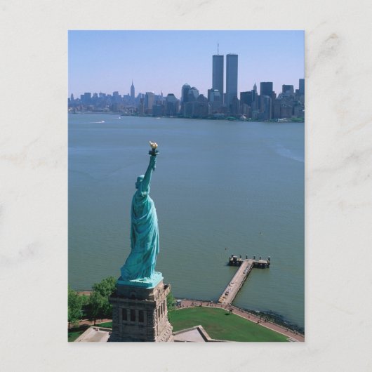 N.A., VS, New York, New York City. Het beeld Briefkaart (Voorkant)