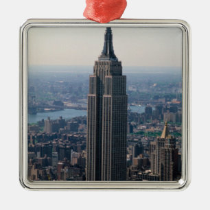 N.A., VS, New York, New York City. Het rijk Metalen Ornament
