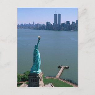 N.A., VS, New York, New York City. Het Standbeeld Briefkaart