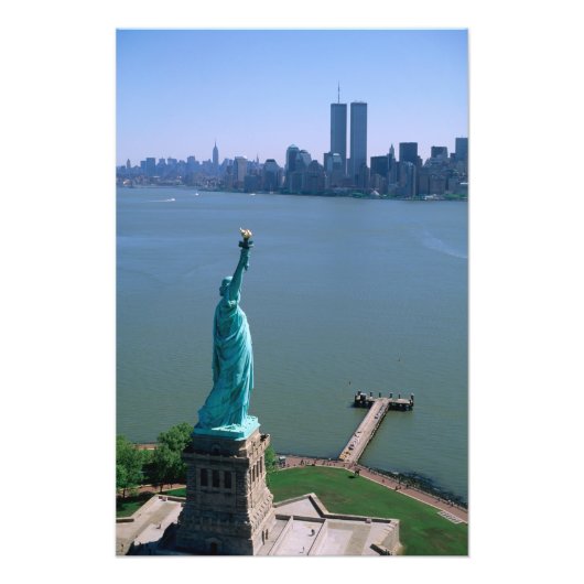 N.A., VS, New York, New York City. Het Standbeeld Foto Afdruk (Voorkant)